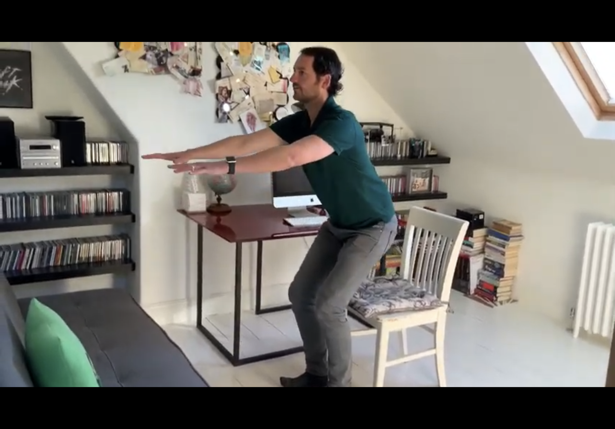 Desk based exercises Castle Clinic